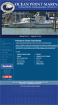 Mobile Screenshot of oceanpointmarina.com